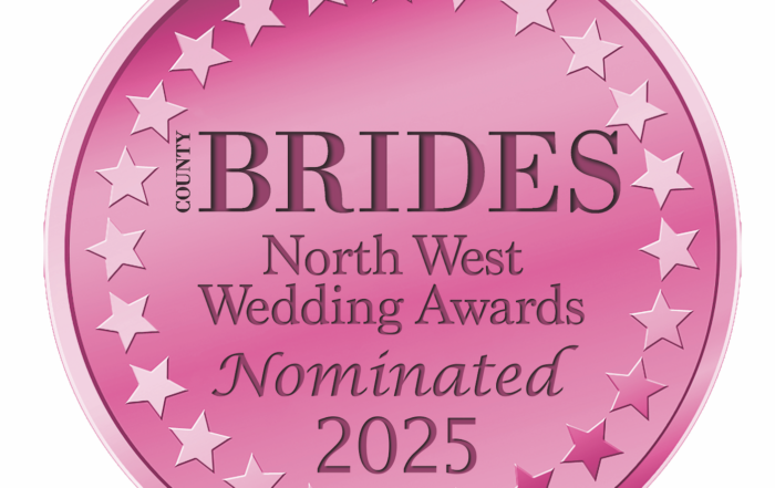 An image of North west wedding awards nominated 2025. Vote for Our String Quartet!