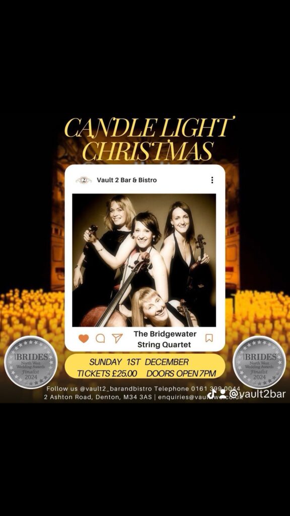 Candlelight Christmas Favourites 1st December!